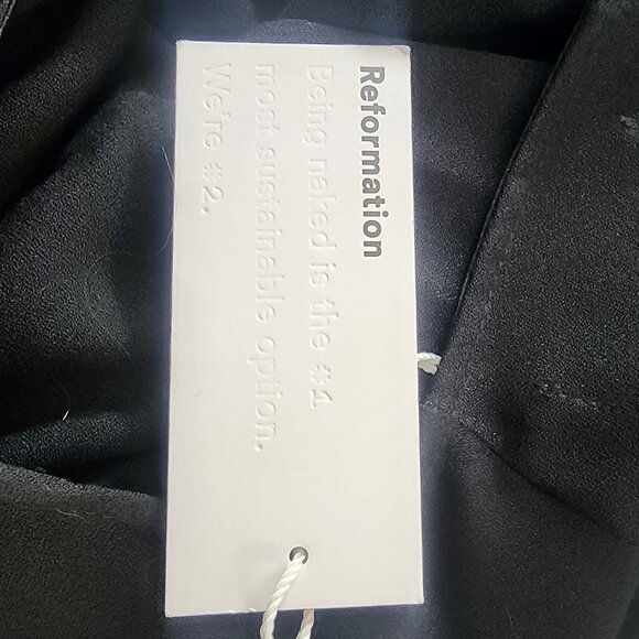 Reformation Benny Cutout Crepe Midi Dress - Picture 10 of 13